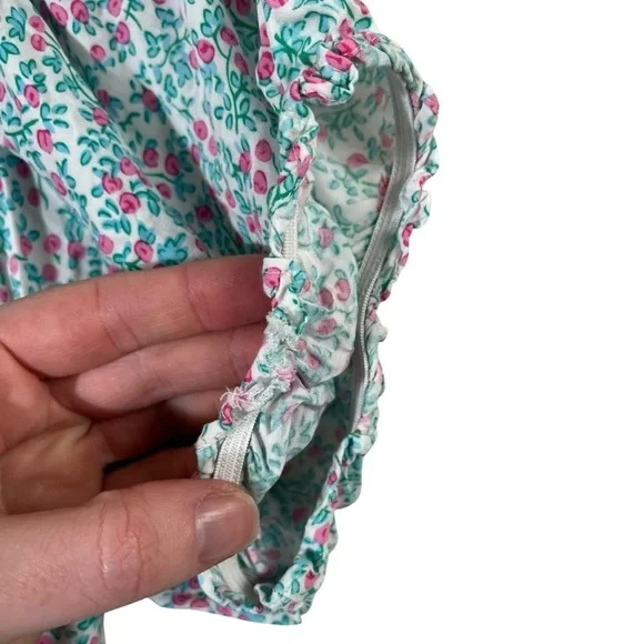 J. CREW Puff-Sleeve Midi Dress in Floral AO886 - Picture 11 of 15